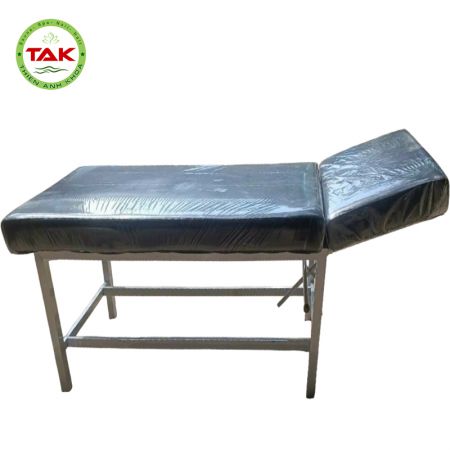 Giường Massage Body Chân Sắt - Inox