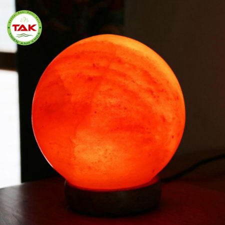 Đèn đá muối hình cầu Đèn đá muối hình cầu