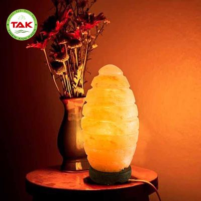 Đèn đá muối hình con nhộng Đèn đá muối hình con nhộng